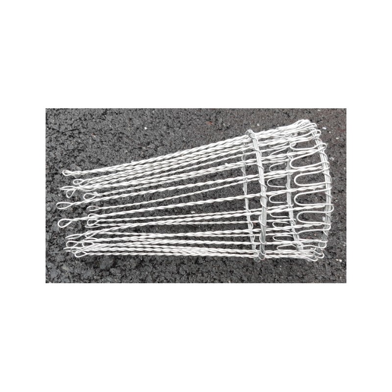 Goulet métallique pour nasses de pêche poissons piège à poissons balance poissons