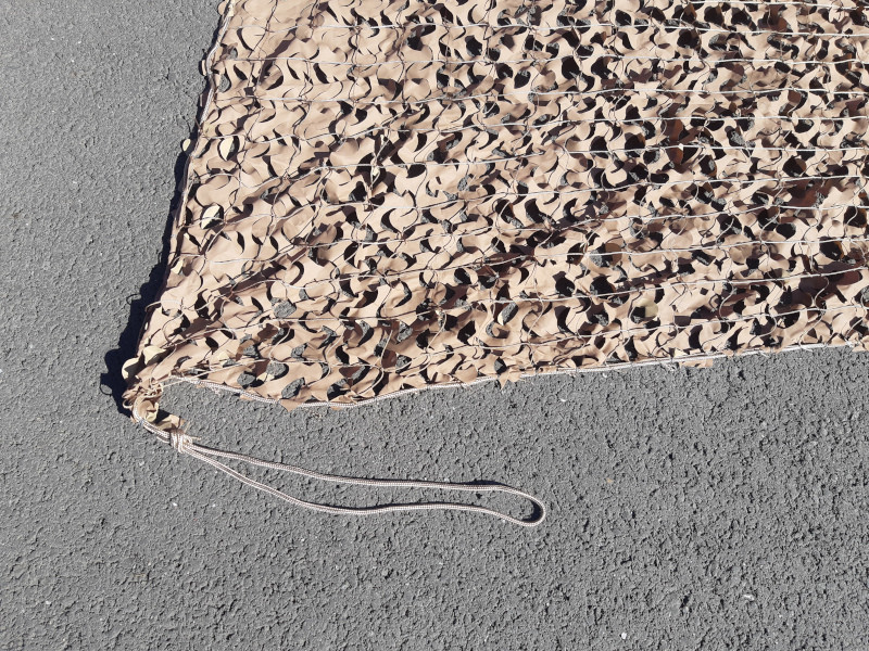 Filet camouflage beige renforcé personnalisable Larrieu Frères filet camo fort attachement Filet camouflage beige renforcé personnalisable Larrieu Frères filet camo fort attachement