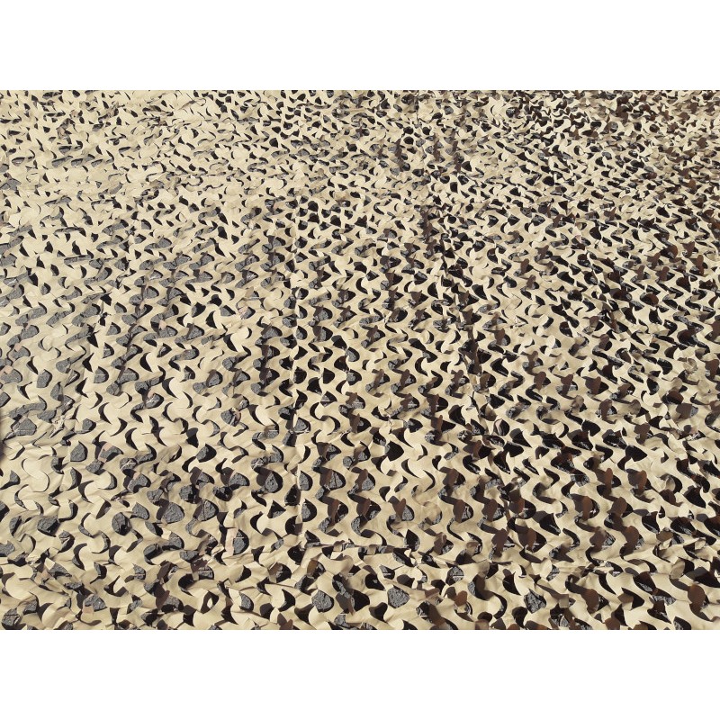 Filet camouflage beige renforcé personnalisable Larrieu Frères filet camo fort côté beige