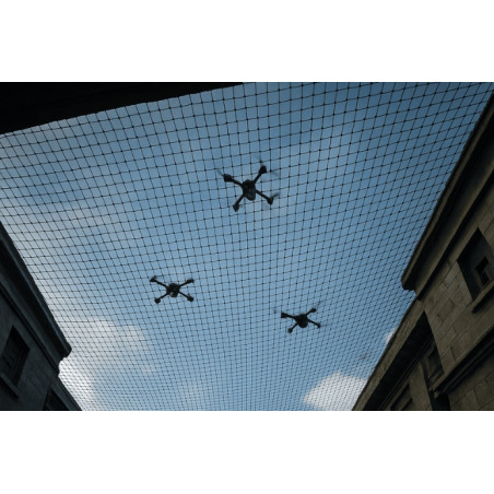 filet drone événements extérieurs compétitions sportives anti-drone protection site sensible prison