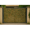 Filet camouflage nature renforcé portail occultation verte marron déco extérieure style végétal discret Filet camouflage nature renforcé portail occultation verte marron déco extérieure style végétal discret