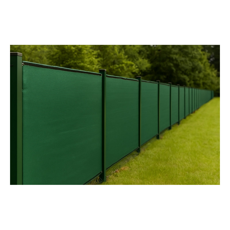 Filet brise vue jardin occultation 99% polyéthylène vert intimité extérieur filet de protection