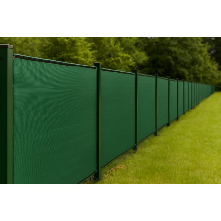 Filet brise vue jardin occultation 99% polyéthylène vert intimité extérieur filet de protection
