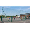 Filet pare-ballons handball protection gymnase terrain entraînement sécurité joueurs spectateurs durable