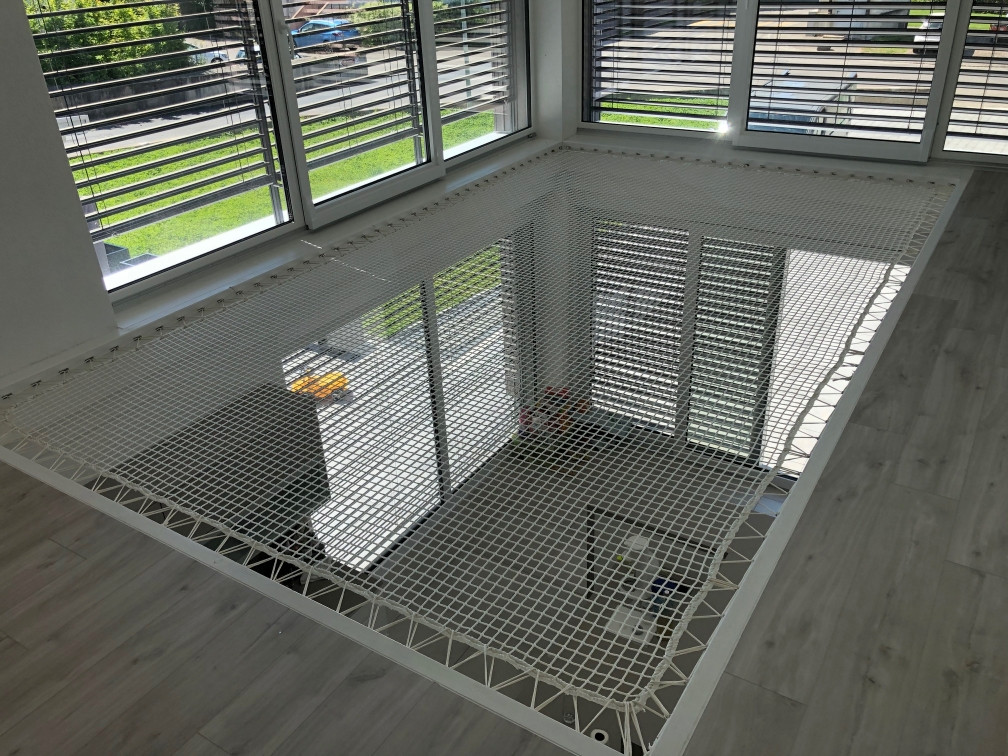 Filet de catamaran pour mezzanine