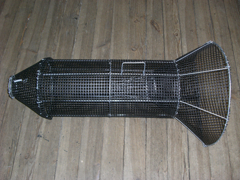 Nasse à poissons 1 entrée pavillon piège à poisson balance à poisson pêche mer rivière eau douce