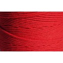Cordage coton rouge 2 mm