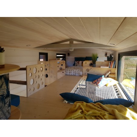 Filet de catamaran pour tiny house