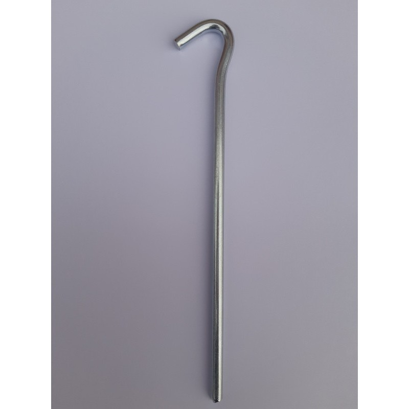 Piquet acier pour le gazon filet de piscine Larrieu Frères