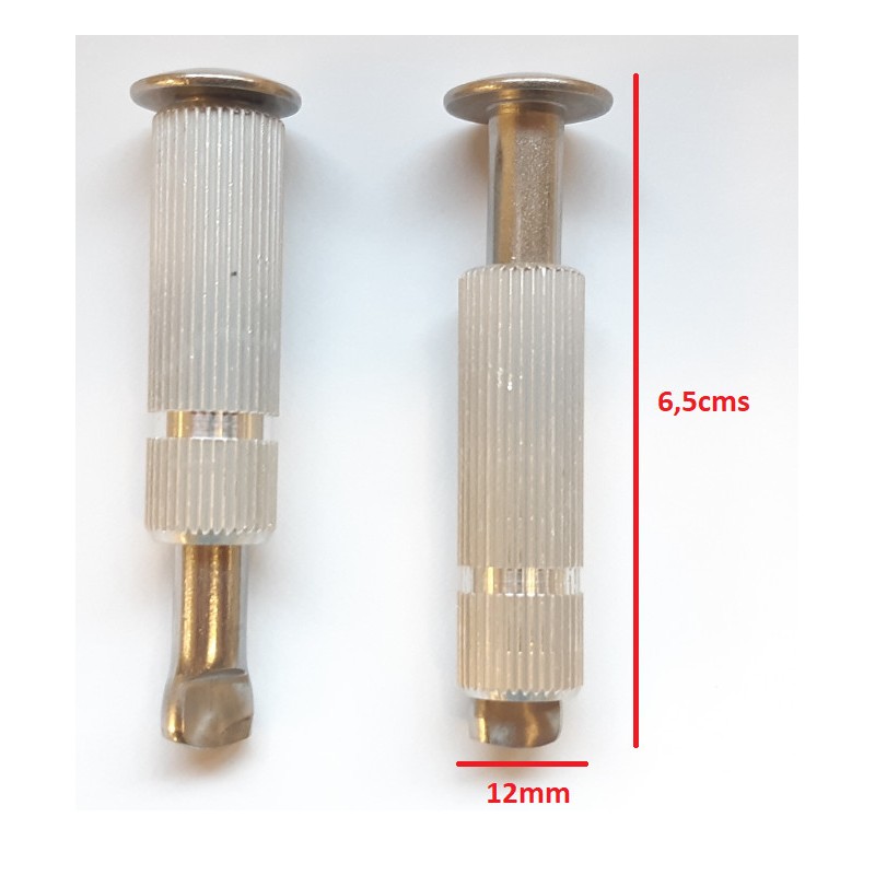 Piton inox pour fixation de filet de piscine sur terrasse avec mesures