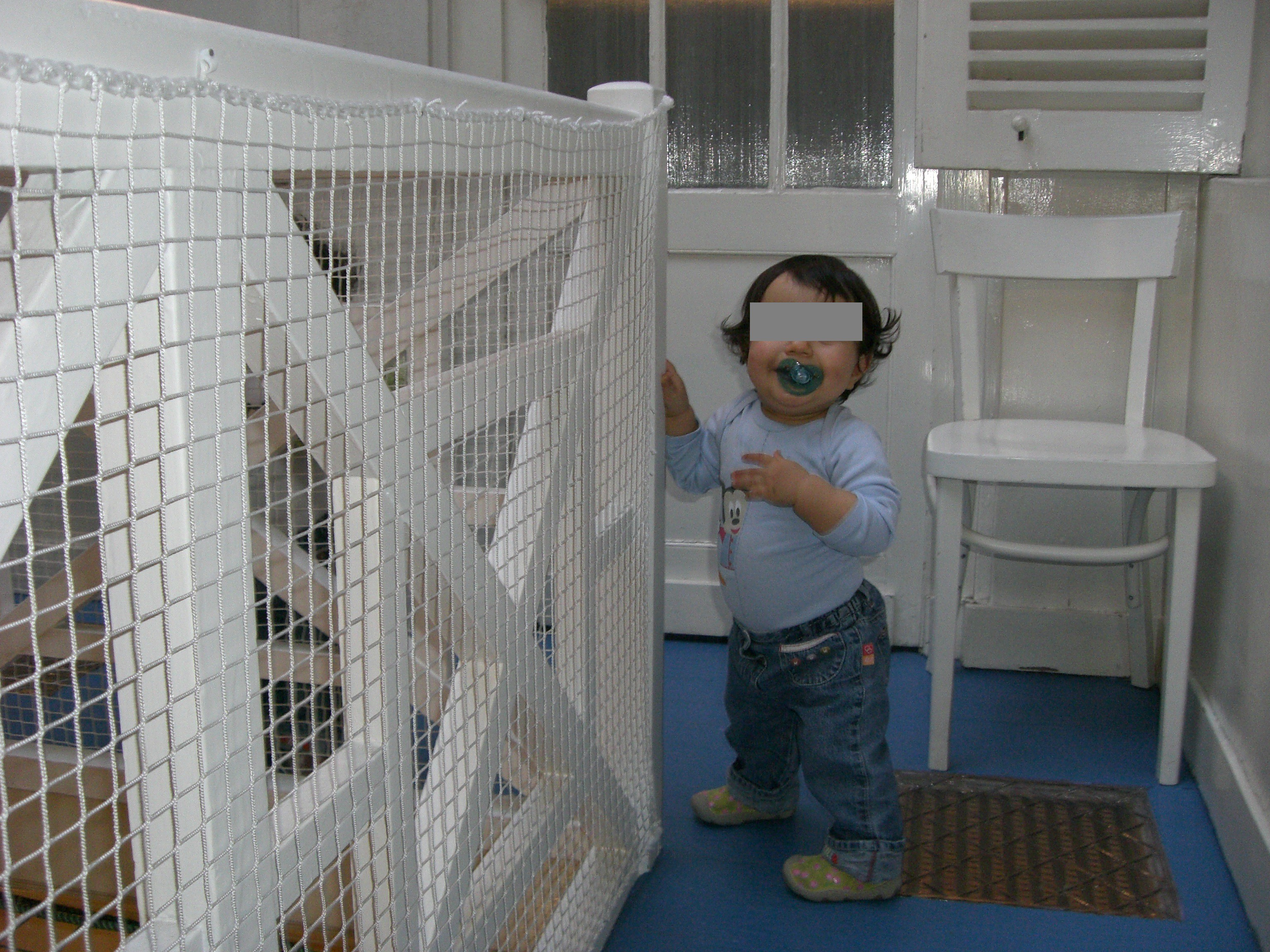 Filet de Protection Enfant - Résistant Barriere de Securite Escalier, filet  Protection Balcon