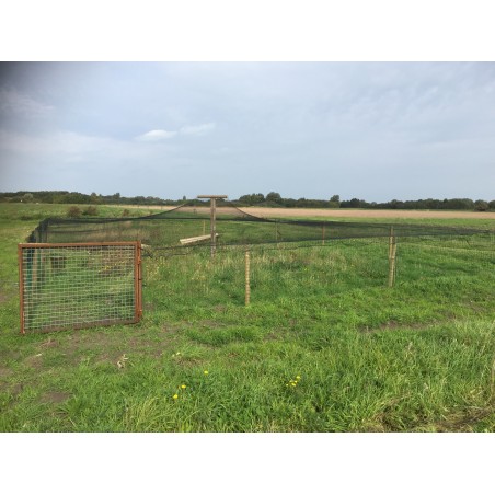 Cage de pré-lacher pour perdix filet volière maille 35mm protection oiseaux élevage poulailler filet pigeon filet palombe canard