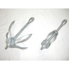 Ancre de pêche pour filets de pêche ancre repliable tramail 3,2kg