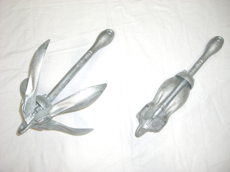 Ancre de pêche pour filets de pêche ancre repliable tramail 3,2kg