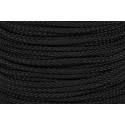 Cordage polypropylène tressé noir corde câble tressé noir
