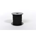 Cordage tressé noir tresse polypropylène noire bobine 100m Ø3mm