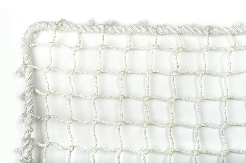 Filet de sécurité - 5m x 10m - Anti-chute homme normé Blanc 5m x 10m