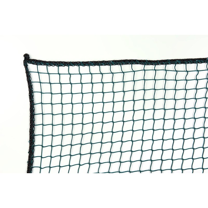 Filet vert habitation intérieur protection escalier vide mezzanine rambarde sécurisation discrète solide