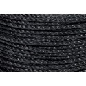 Cordage polypropylène câblé noir corde câble toronné noir