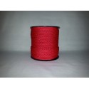 Cordage polypropylène tressé rouge corde câble tressé rouge
