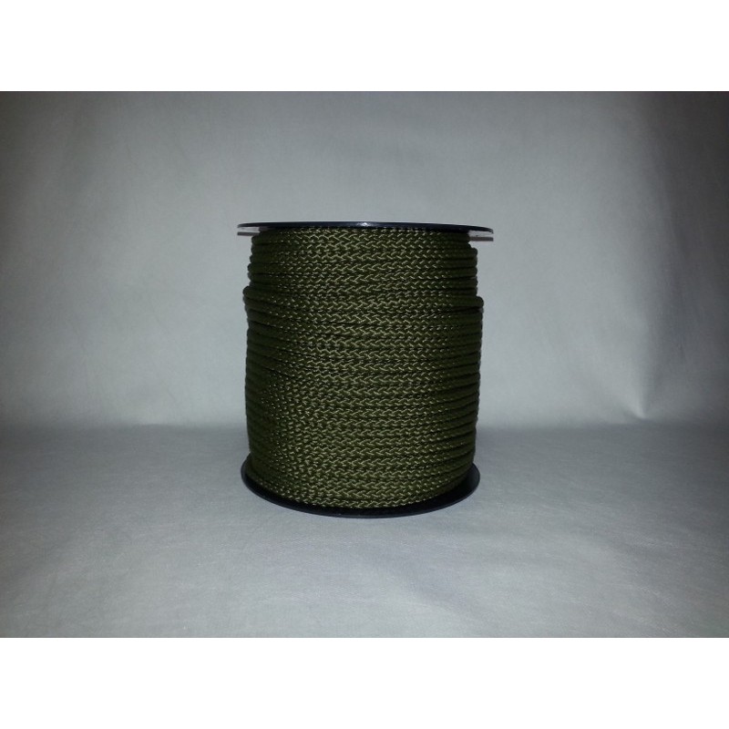 Cordage polypropylène tressé vert