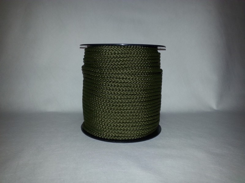 Cordage polypropylène tressé vert