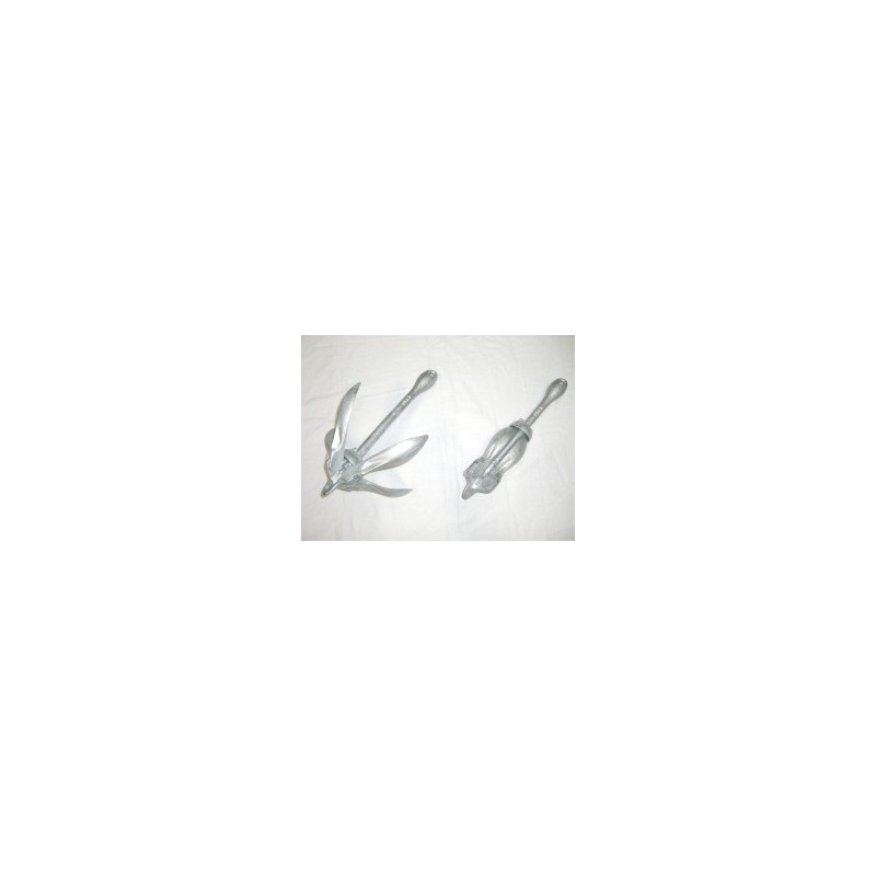 Ancre de pêche pour filets de pêche ancre repliable tramail 3,2kg